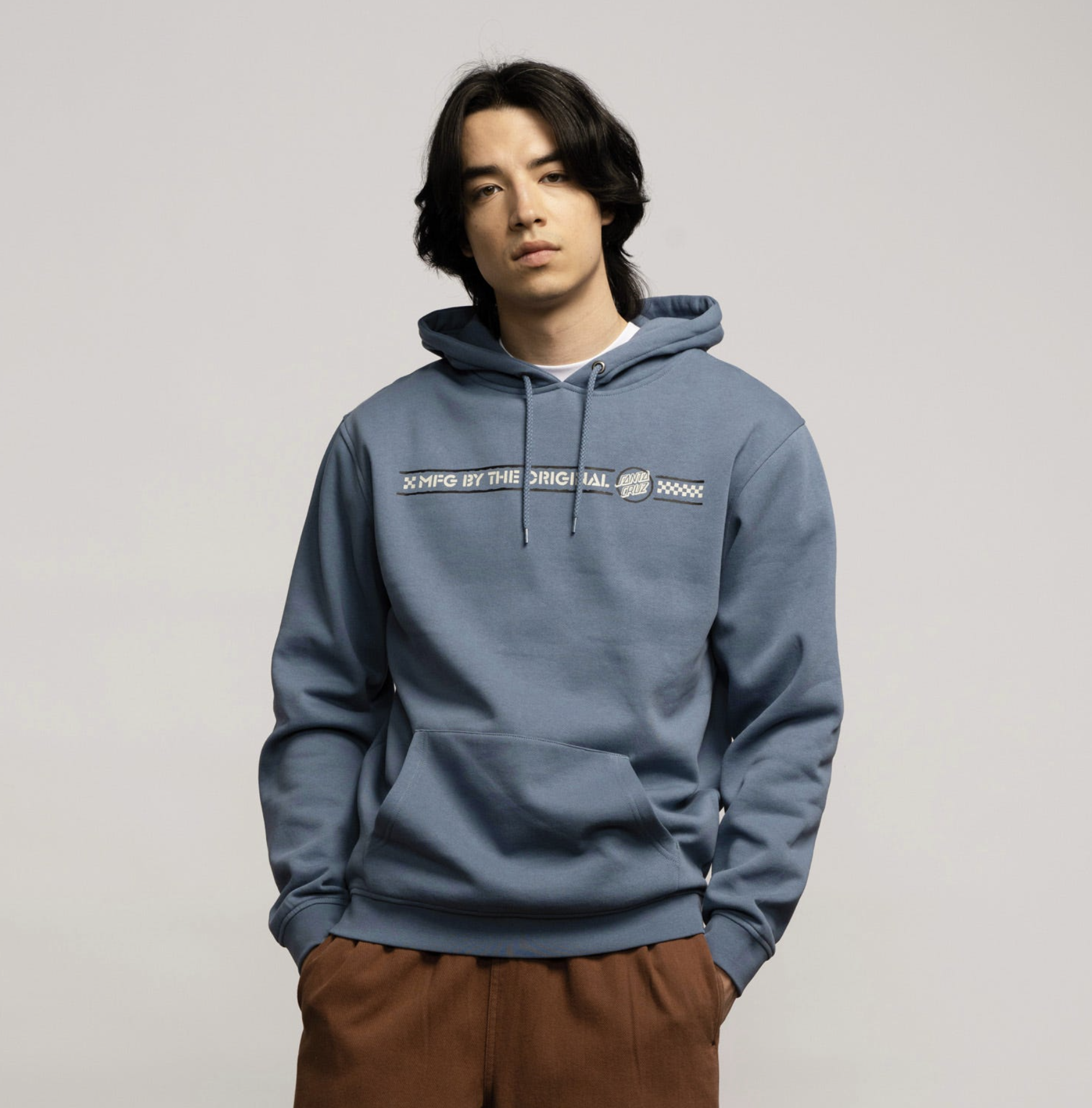 Sudadera con Capucha Santa Cruz Breaker Dot - Dusty Blue