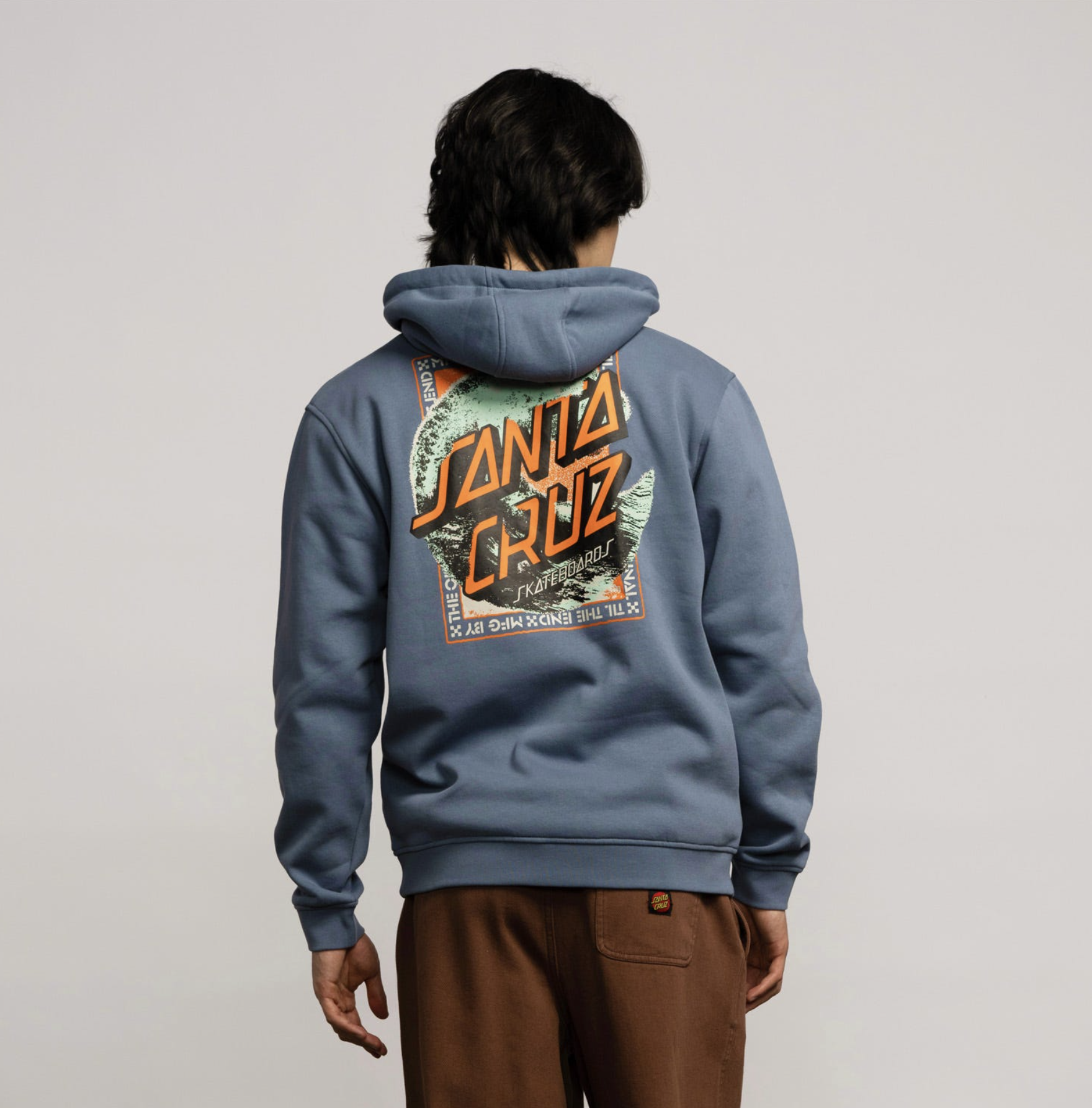 Sudadera con Capucha Santa Cruz Breaker Dot - Dusty Blue