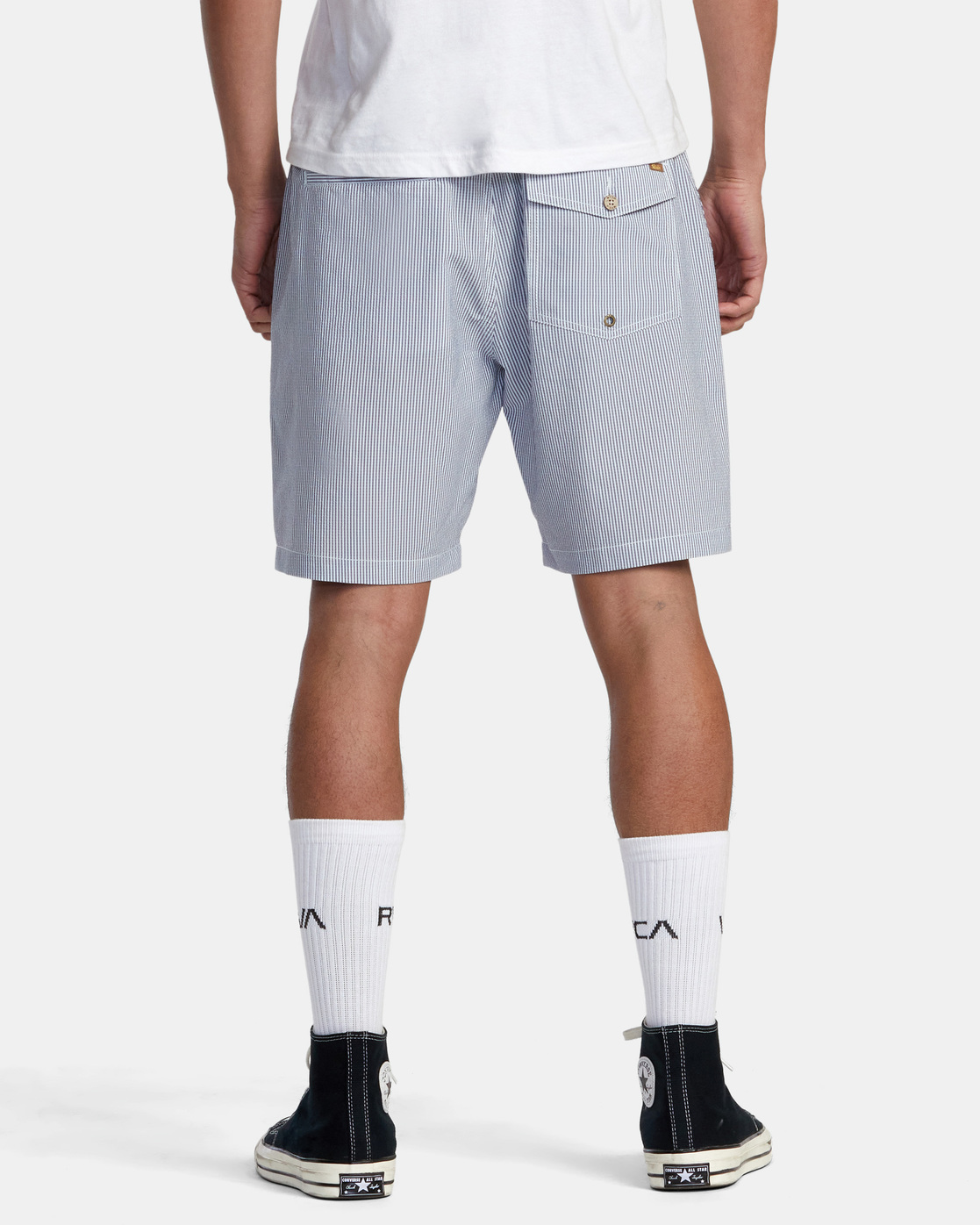 Pantalon Corto RVCA Exotica Elastic - Mazarine Blue