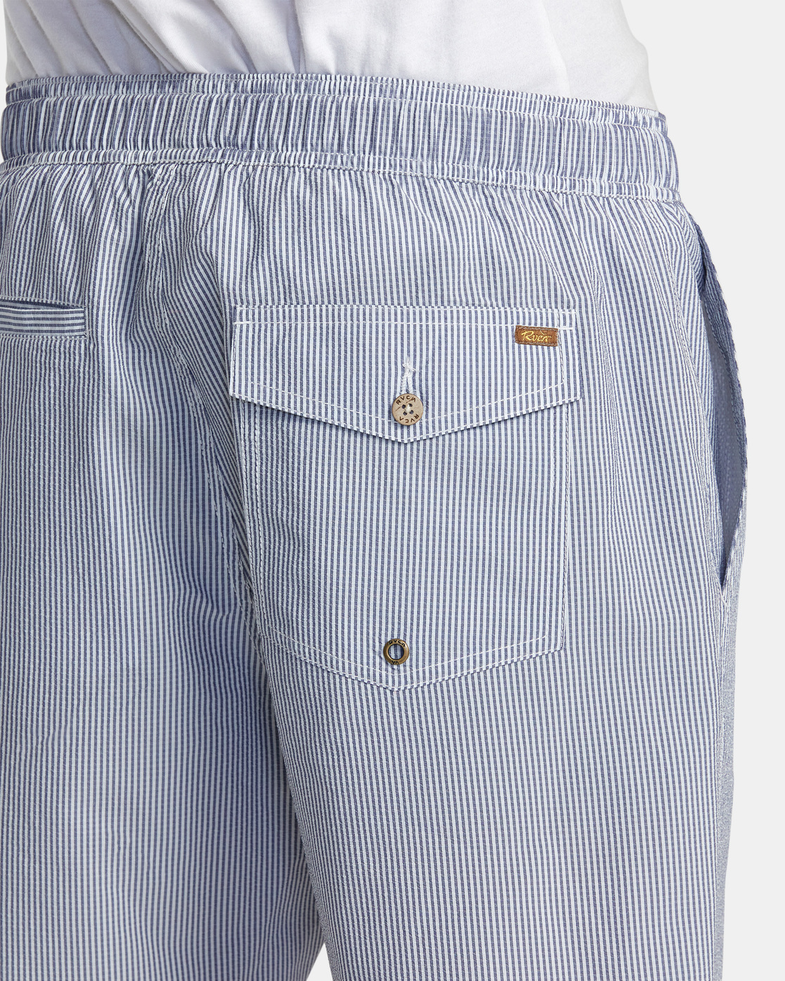 Pantalon Corto RVCA Exotica Elastic - Mazarine Blue