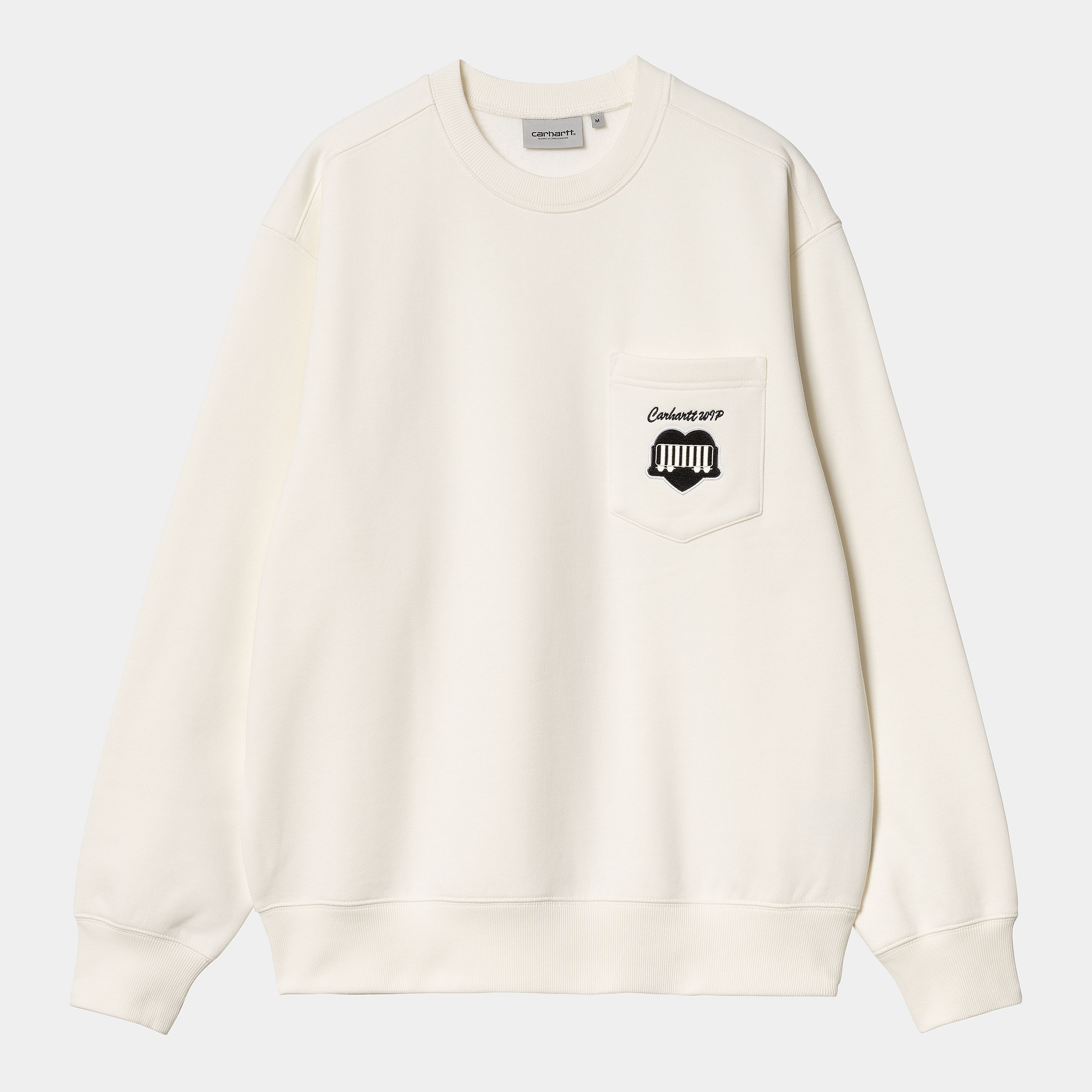 Sudadera Carhartt WIP Heart Train Pocket - Wax