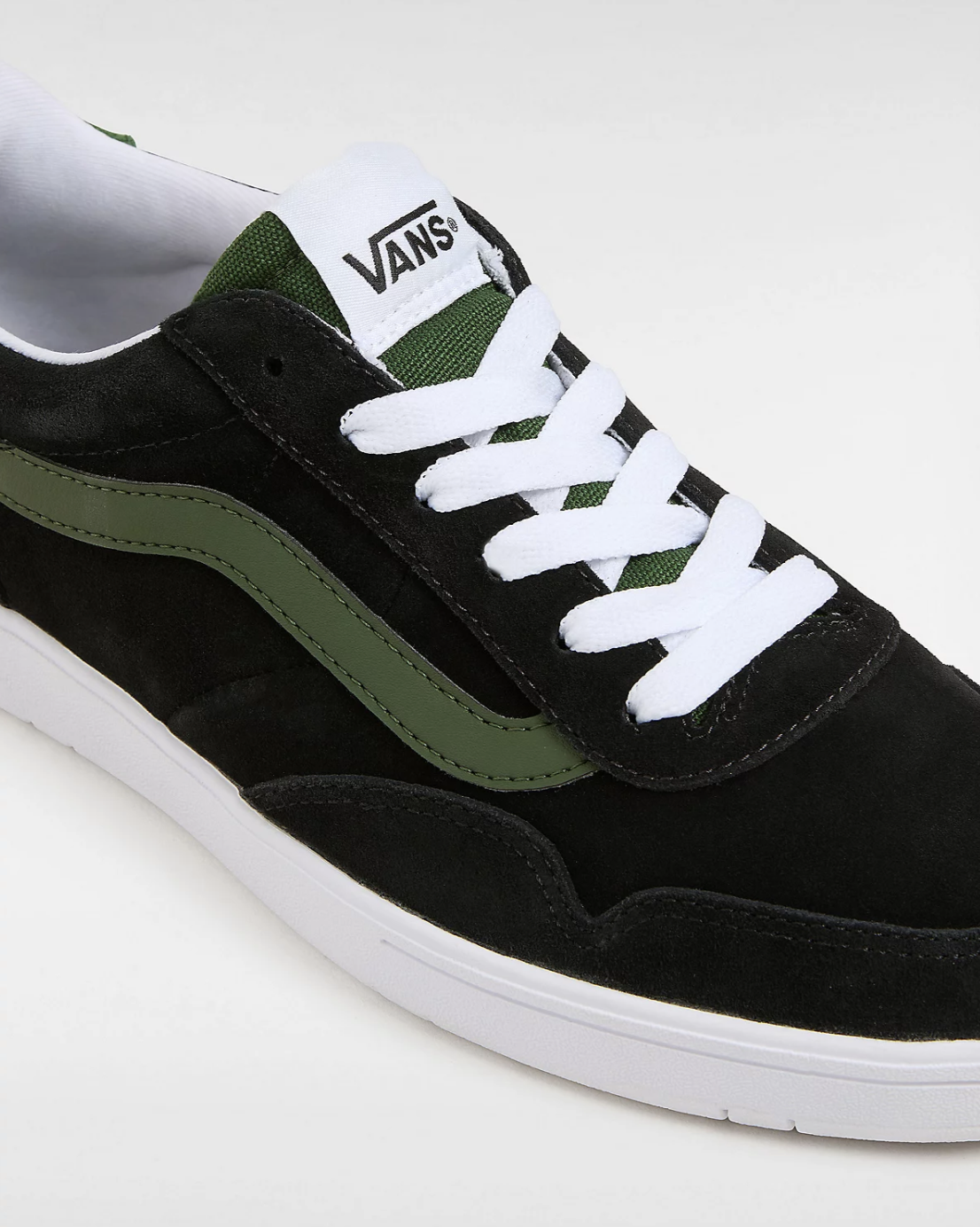 Zapatillas Vans Cruze Too ComfyCush Suede - Black/Green