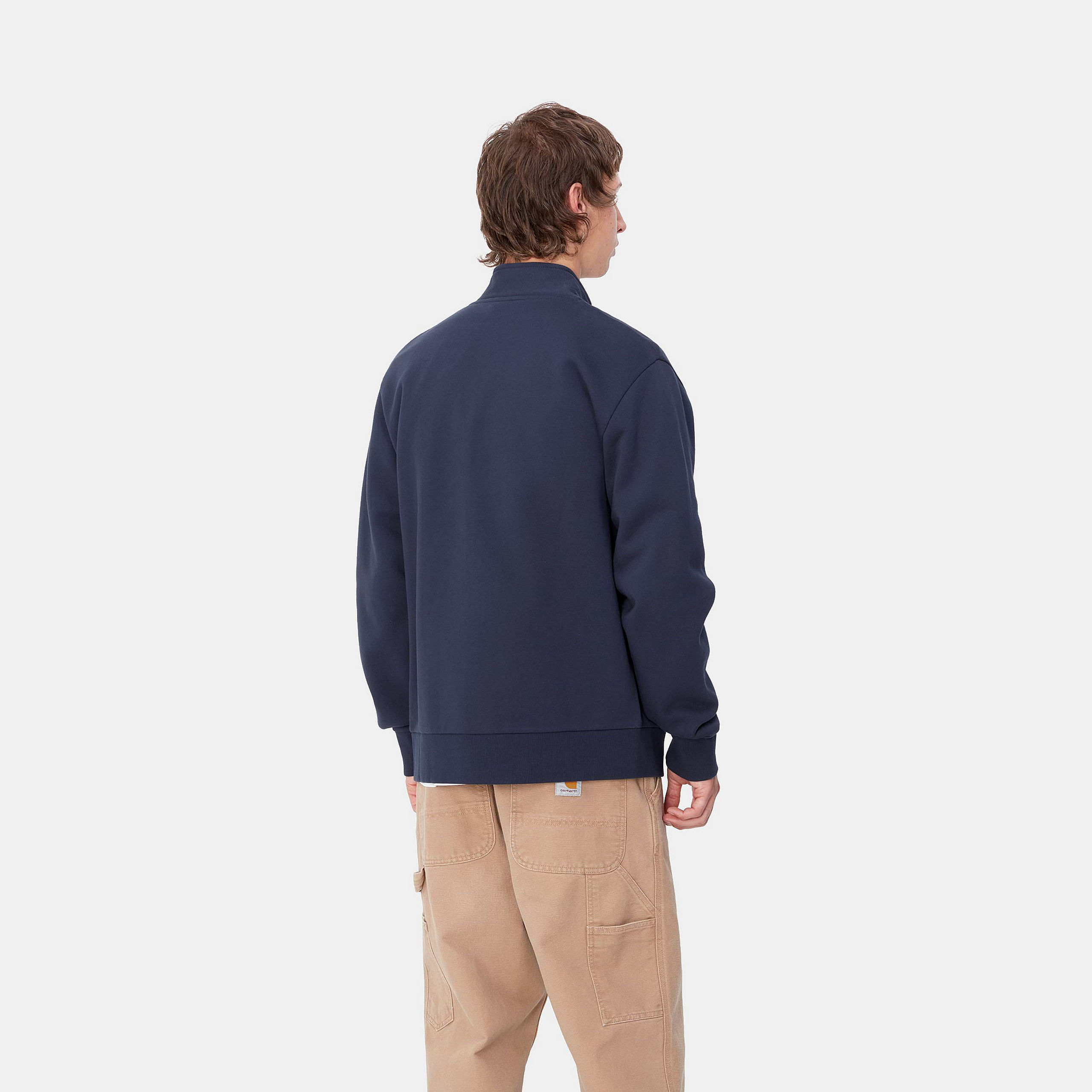 Chaqueta Carhartt WIP Script Embroidery - Air Force Blue/White