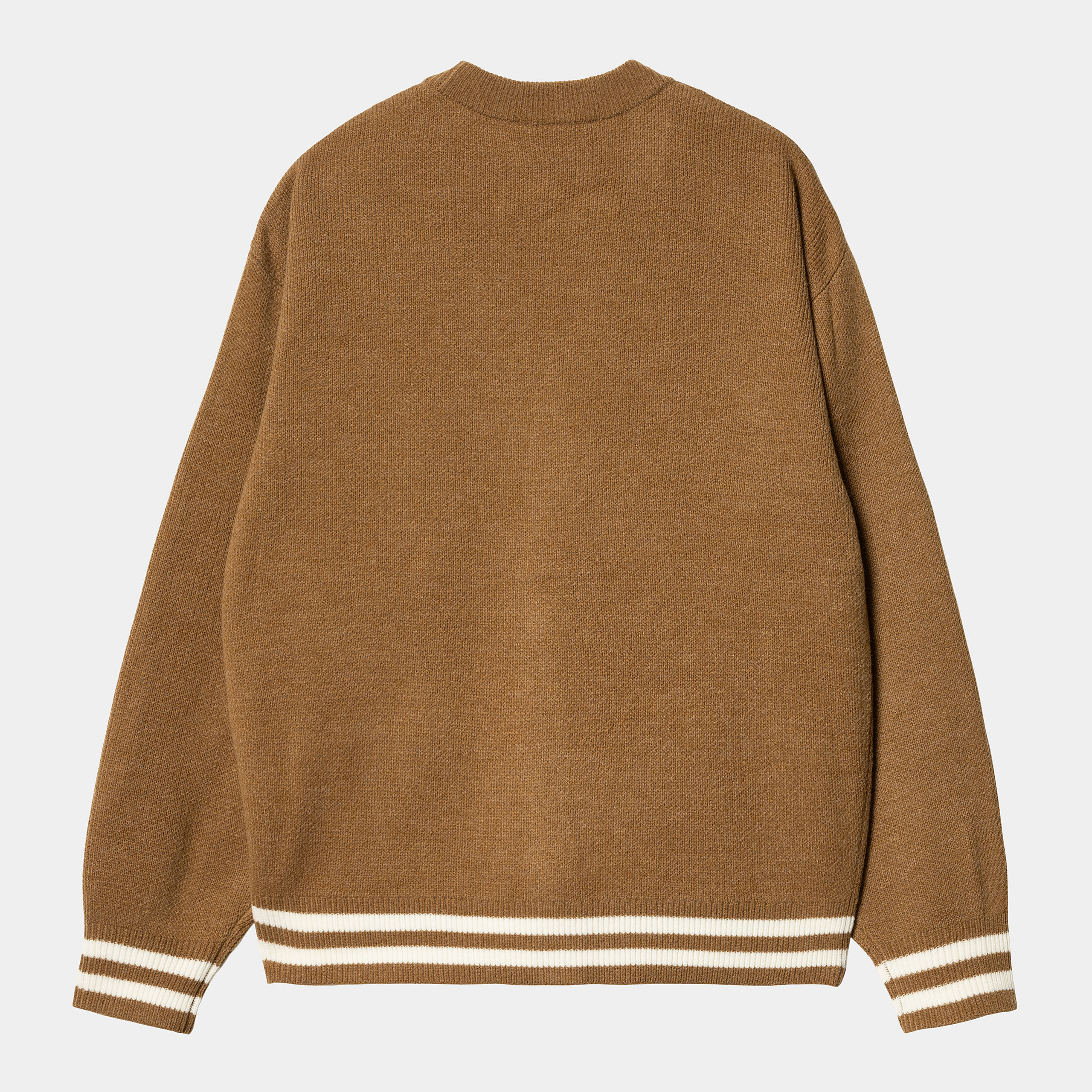 Cárdigan Carhartt WIP Brown Ducks - Hamilton Brown/Wax