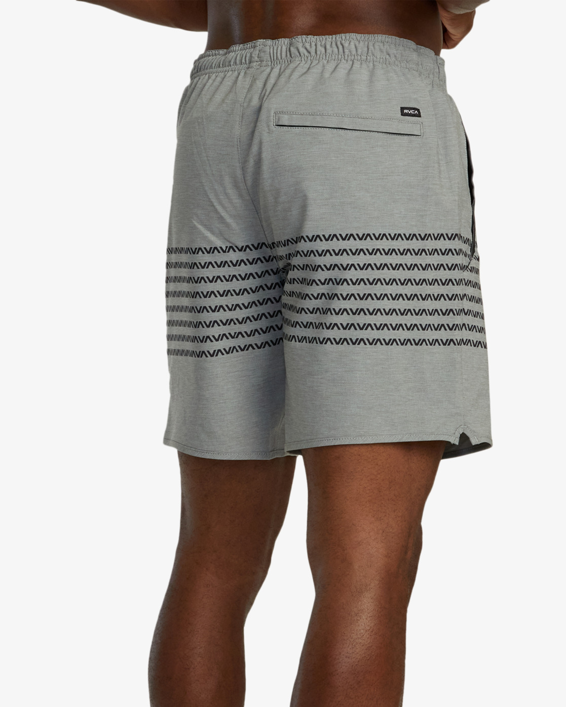 Pantalón corto RVCA VA Sport Yogger Stretch 17&quot; - Heather grey va band