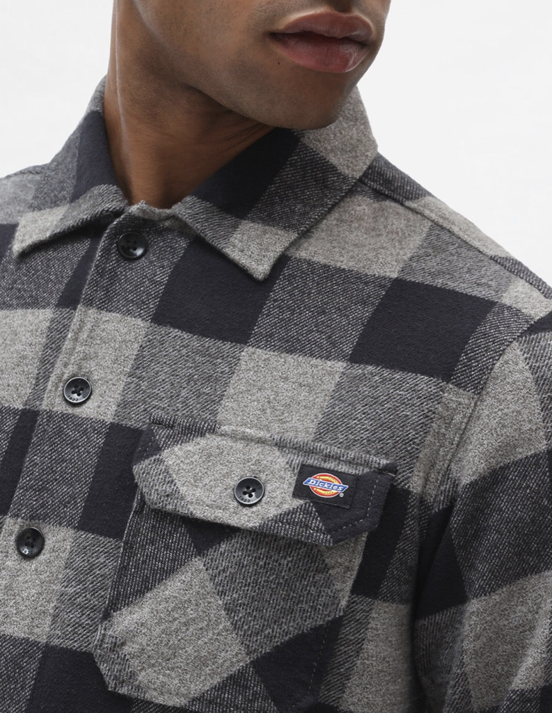 Camisa Dickies Sacramento - Grey Melange