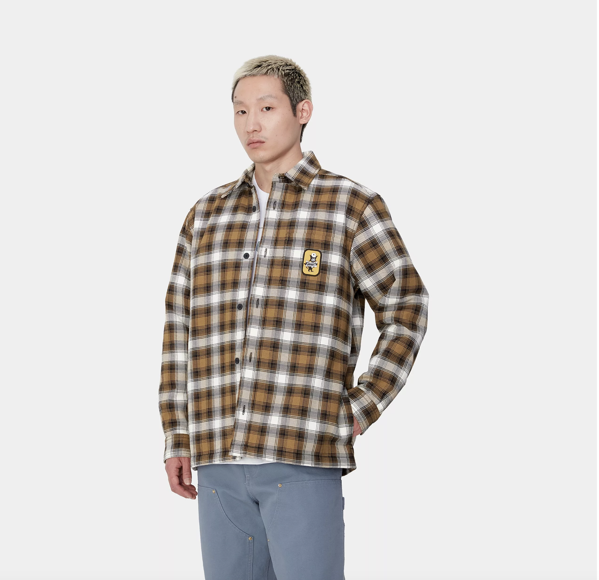 Chaqueta Carhartt WIP Monahan - Monahan Check/Hamilton Brown