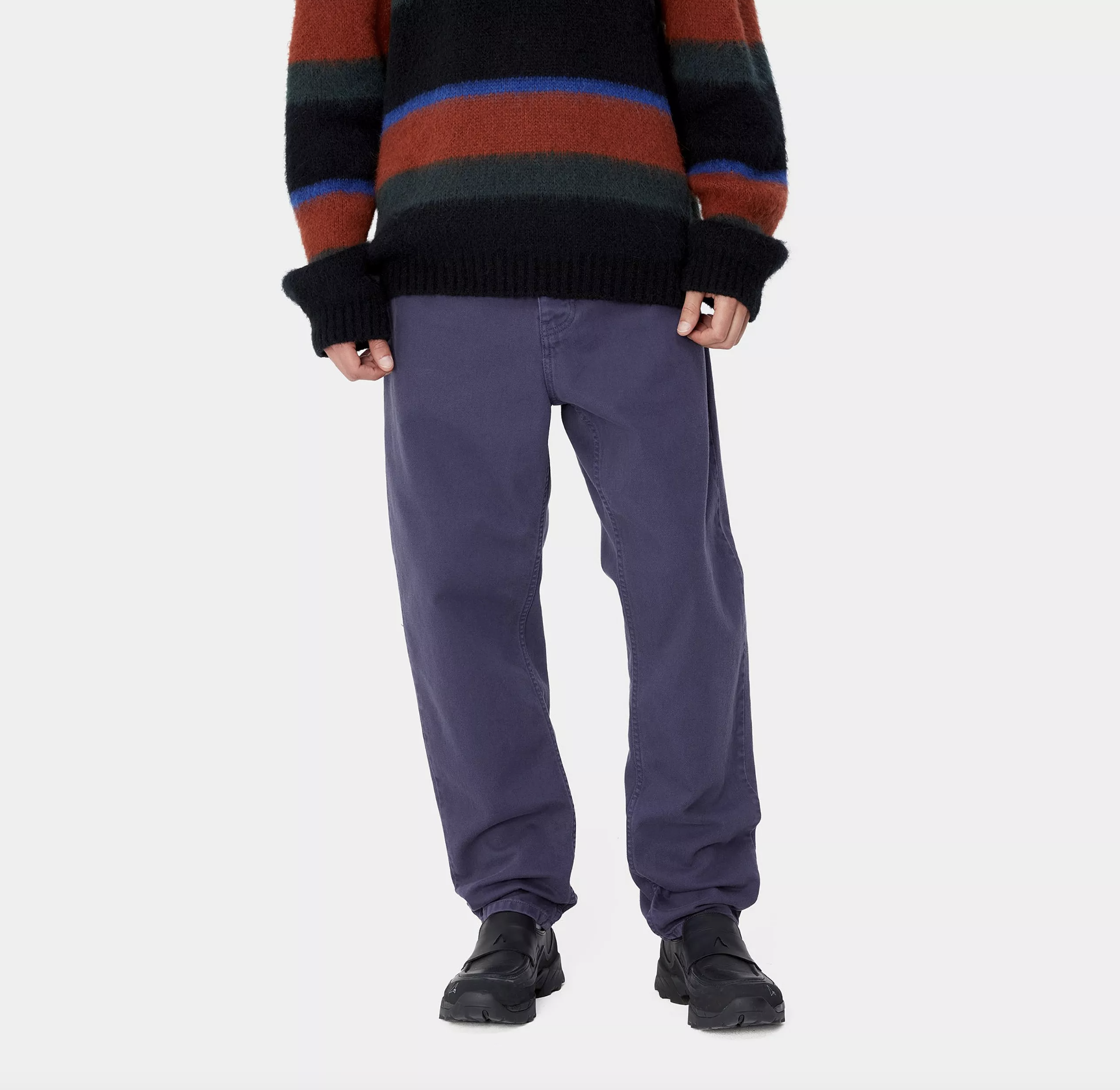 Pantalón Vaquero Carhartt WIP Newel - Aura (Stone Dyed)