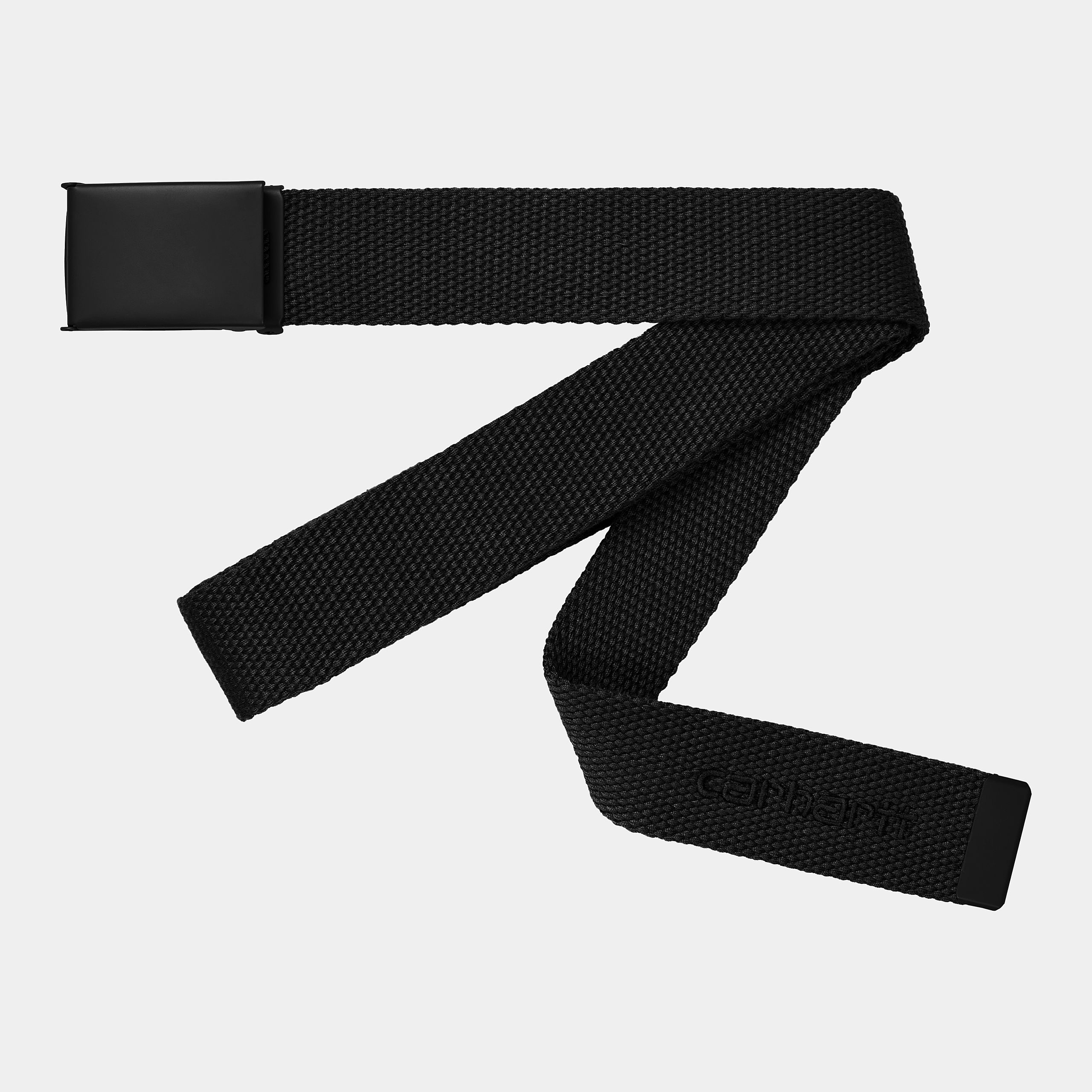 Cinturón Carhartt WIP Script Belt Tonal - Black