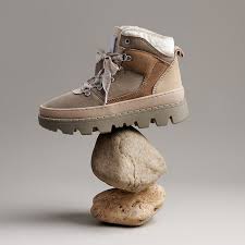 Botas Satorisan Unalome Hike Suede - Gravel