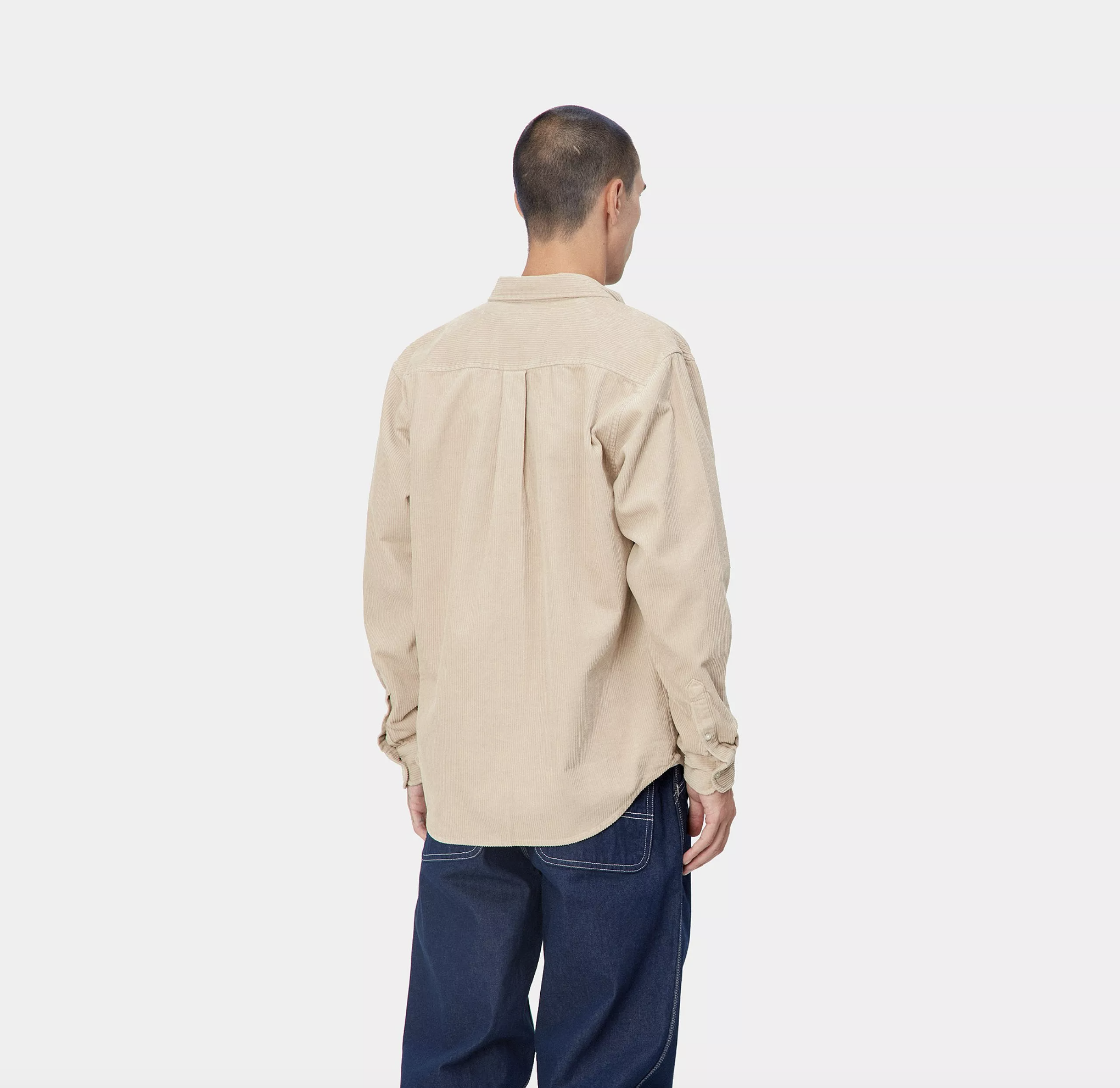 Camisa De Pana L/S Madison Cord - Wall/Black