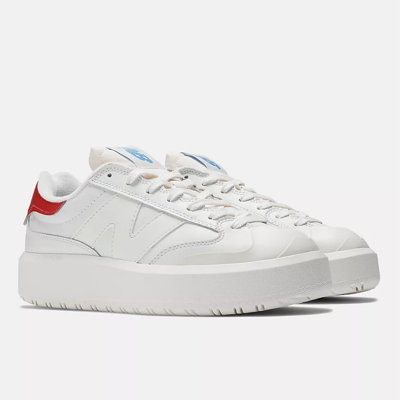 Zapatillas New Balance 302LH - White Con True Red y Heritage Blue
