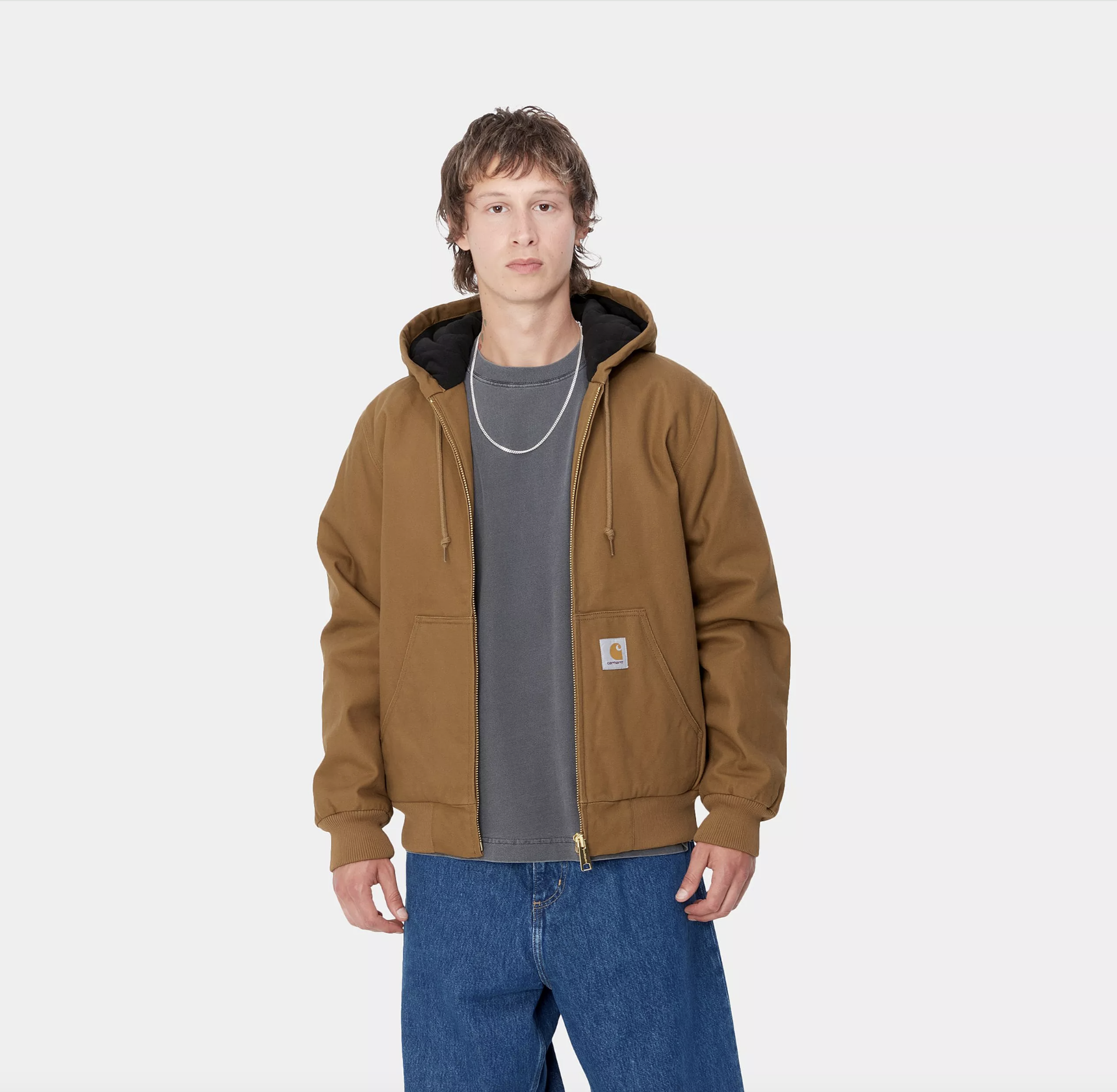 Chaqueta Carhartt WIP Active Jacket - Hamilton Brown (Rigid)
