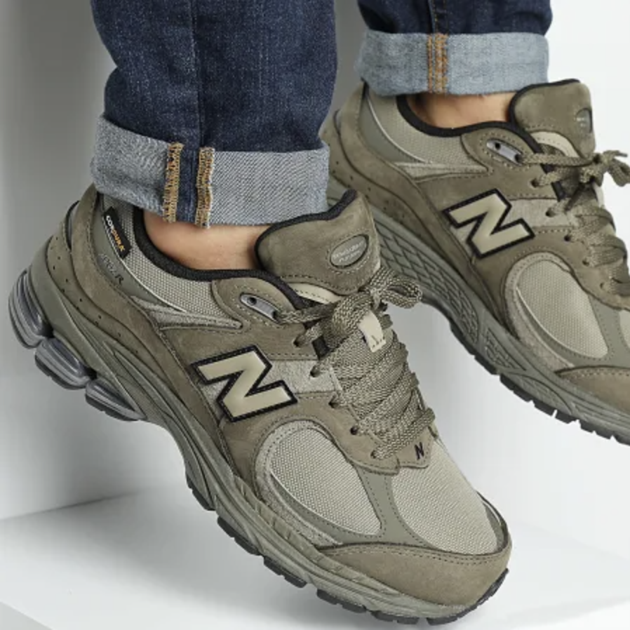Zapatillas New Balance 2002RPK - Dark Camo con Dark Stoneware y Black
