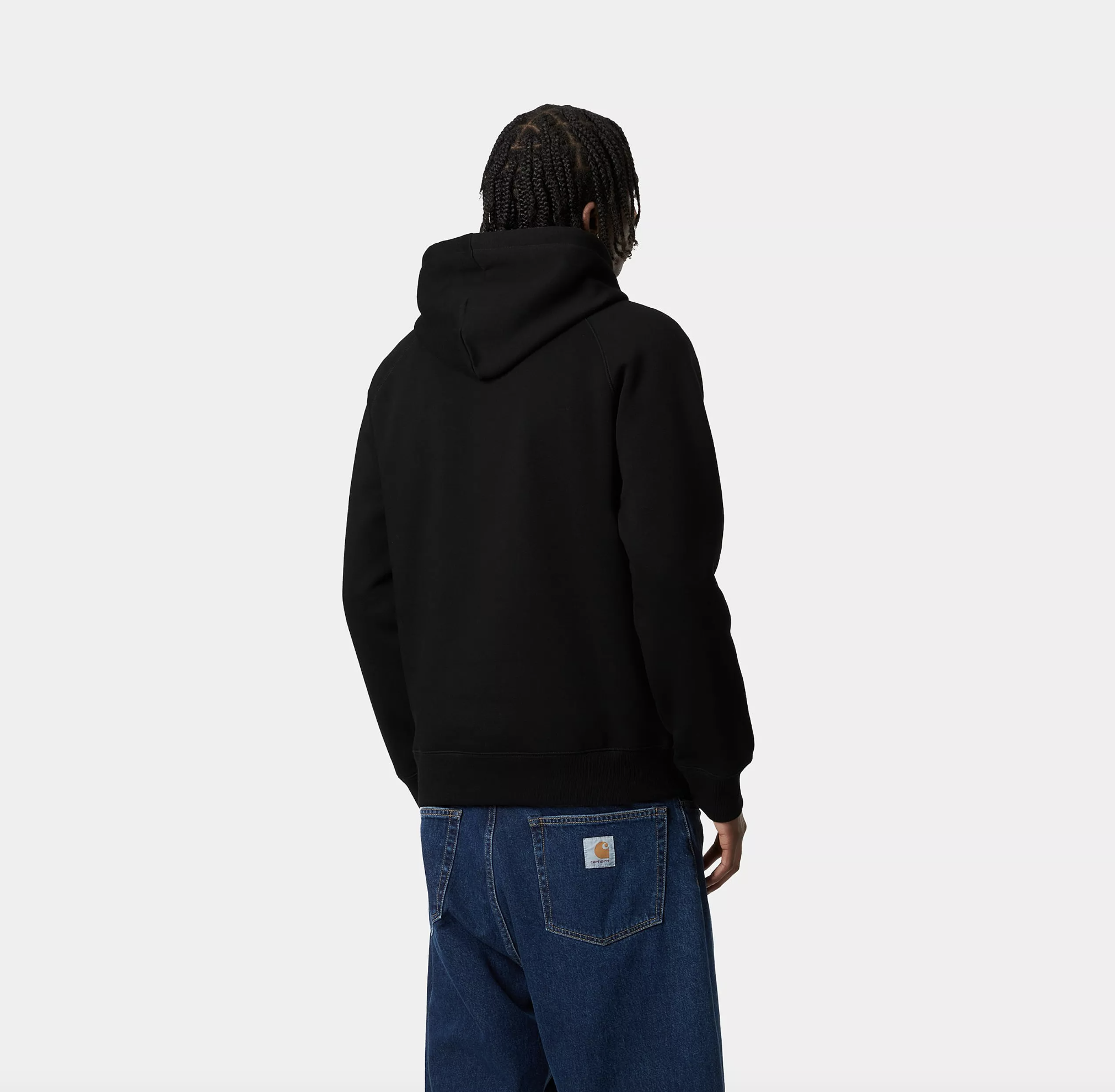 Sudadera con Capucha Carhartt Wip Chase - Black/Gold
