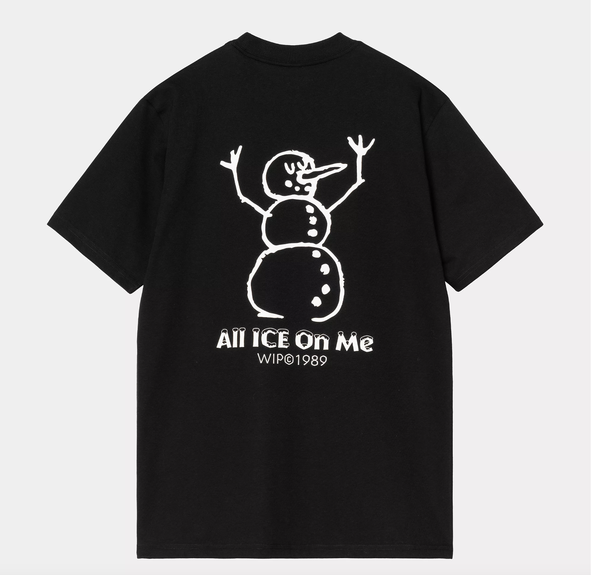 Camiseta Carhartt Wip Ice - Black