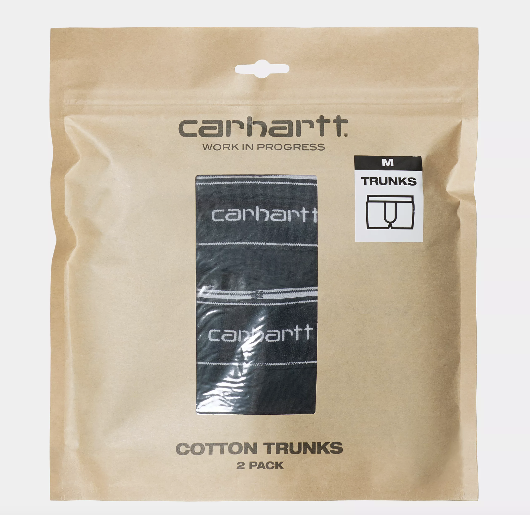 Calzoncillos Carhartt WIP Cotton Trunks - Black/Black