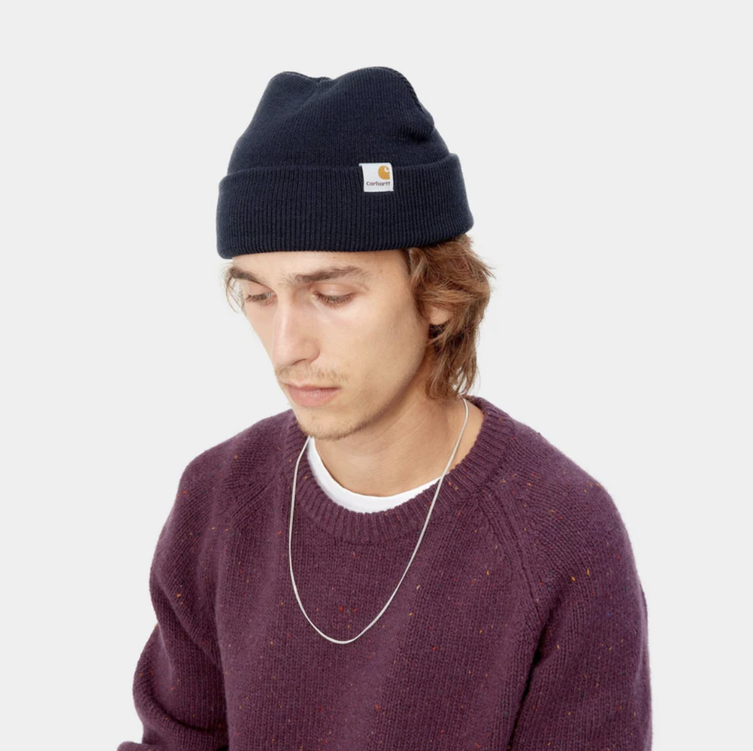 Gorro Carhartt WIP Stratus Low - Dark Navy