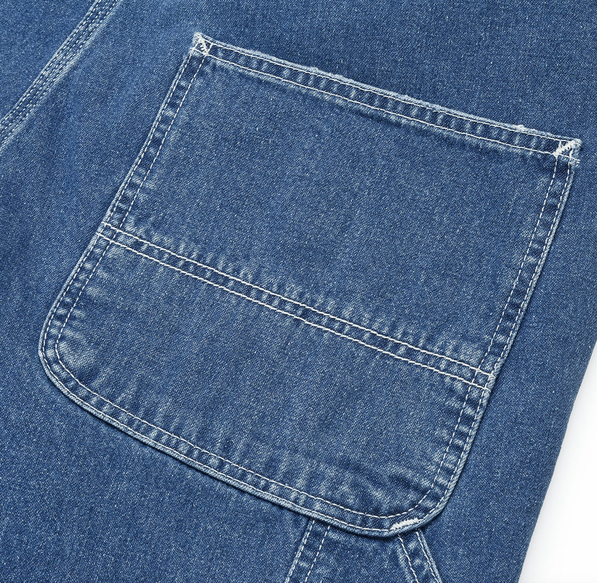Peto Carhartt WIP Bib Overall - Blue (Stone Washed)