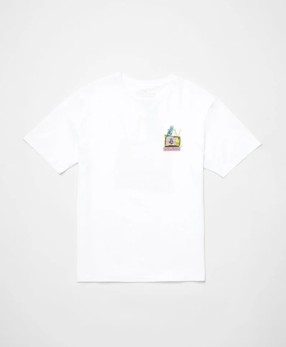 Camiseta Volcom Catv - White