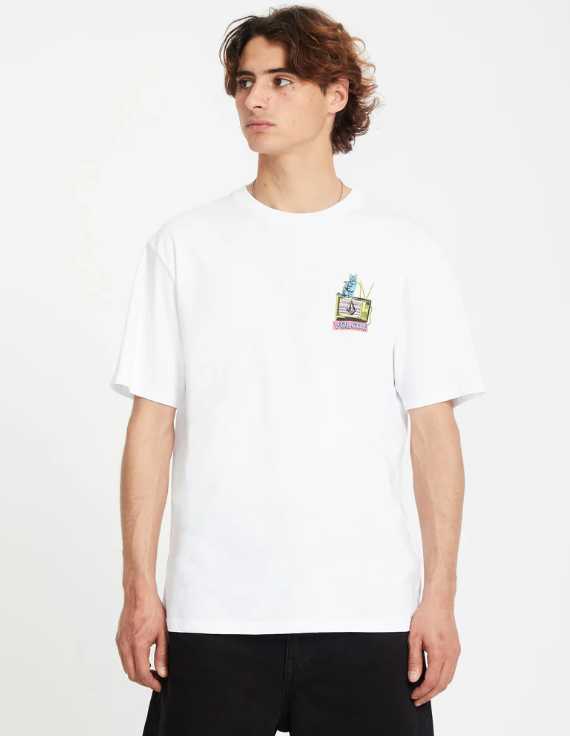 Camiseta Volcom Catv - White