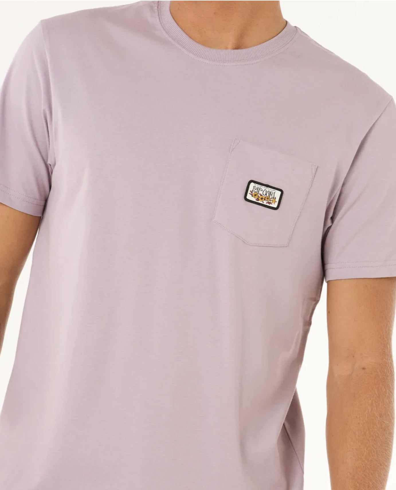 Camiseta Rip Curl Surf Paradise Badge Update - Smokey Grape