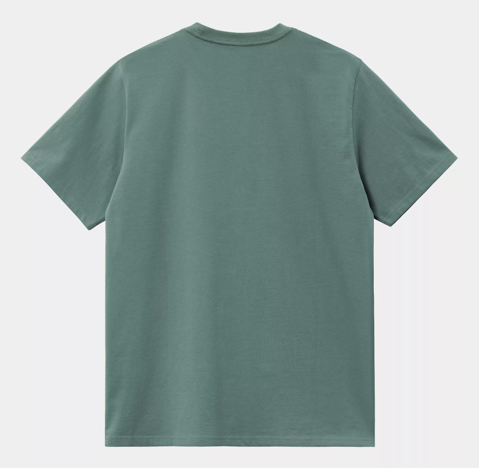 Camiseta Carhartt WIP Chase - Silver Pine/Gold