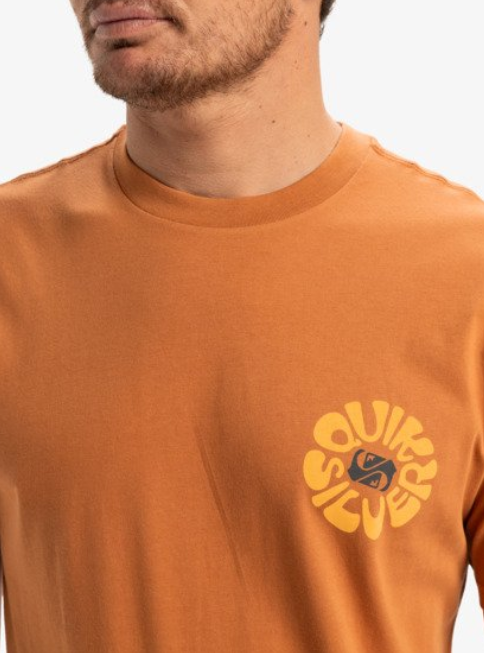 Camiseta Quiksilver Evo Road - Bran