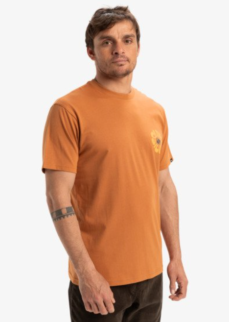 Camiseta Quiksilver Evo Road - Bran