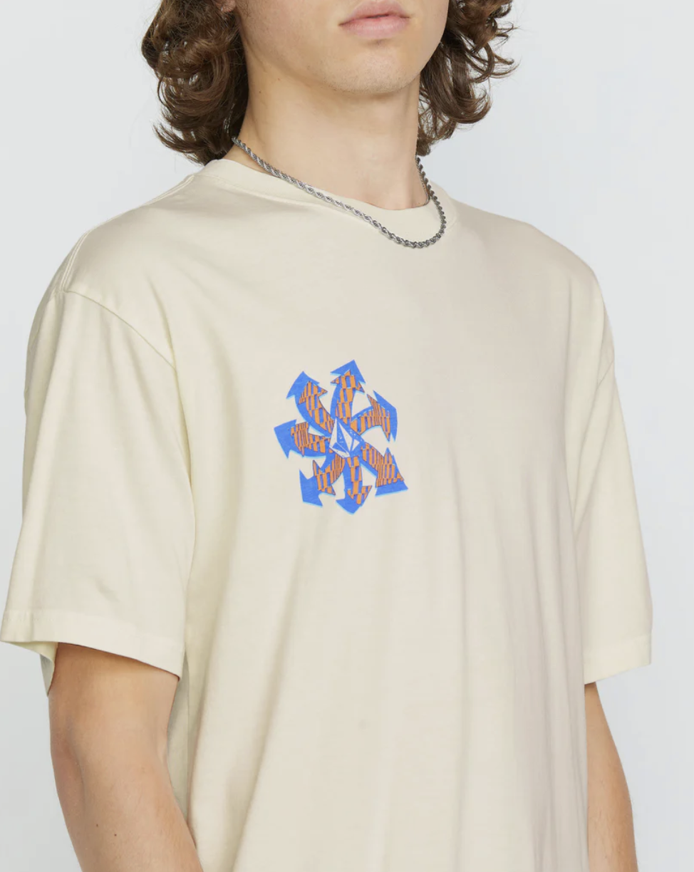 Camiseta Volcom Vortex - Off White