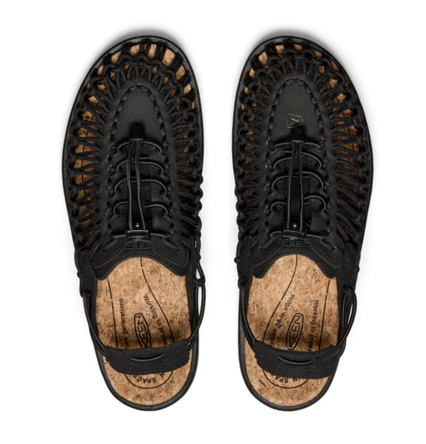 Sandalias Keen Uneek II Convertible - Black/Black
