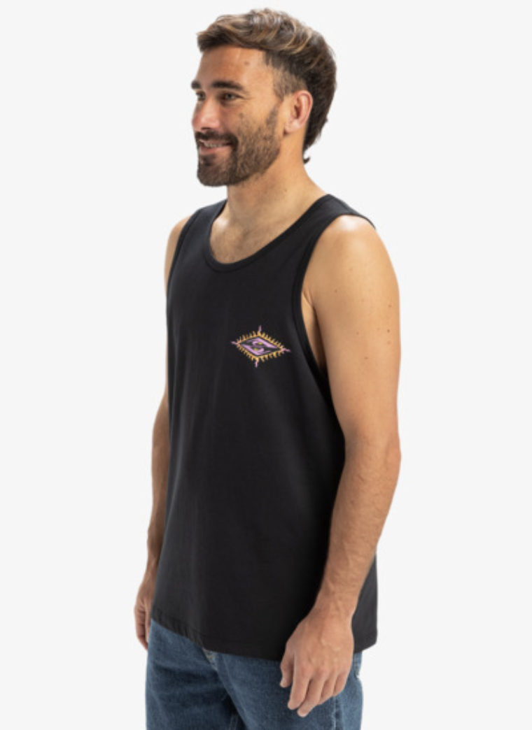 Camiseta sin Mangas Quiksilver EV Beach Blast - Black
