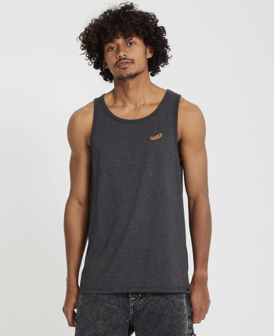 Camiseta sin Mangas Volcom Pistol Stone - Heather Black