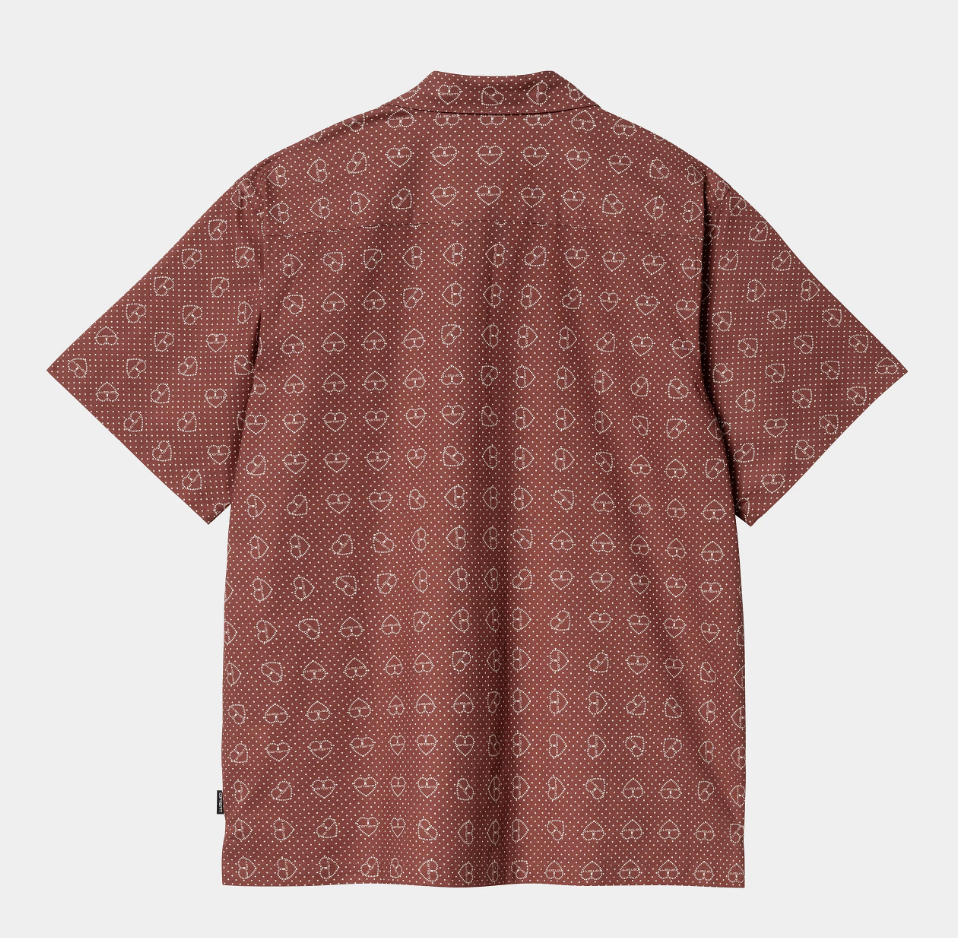Camisa Carhartt WIP Furoshiki Print - Henna