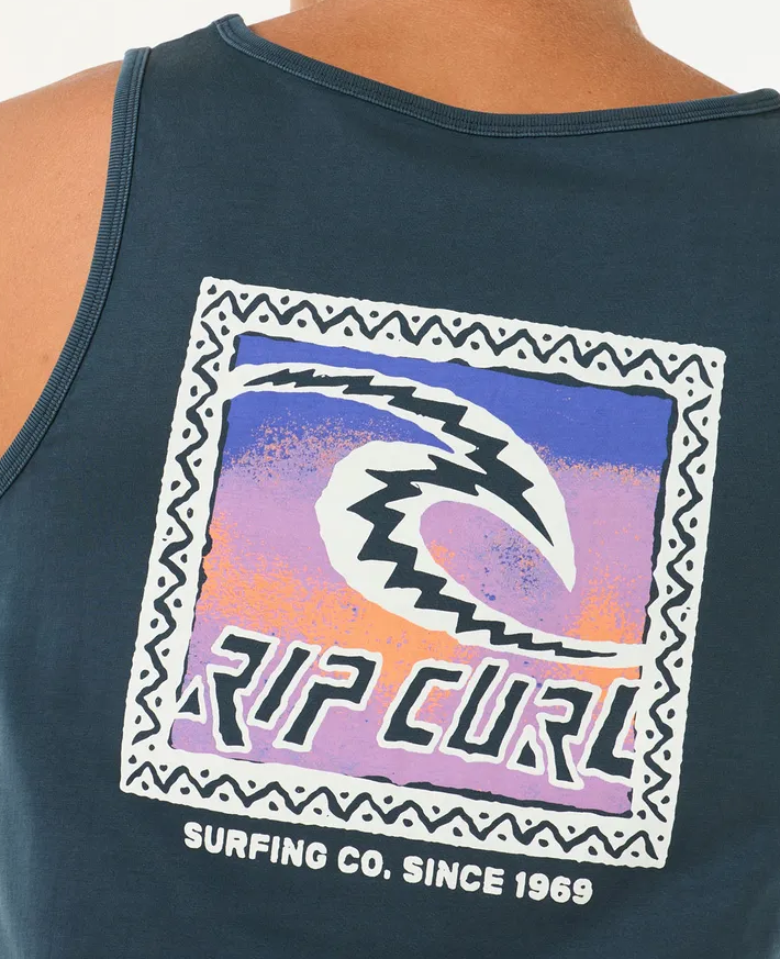 Camiseta de Tirantes Rip Curl Raw Energy Trad - Dark Navy