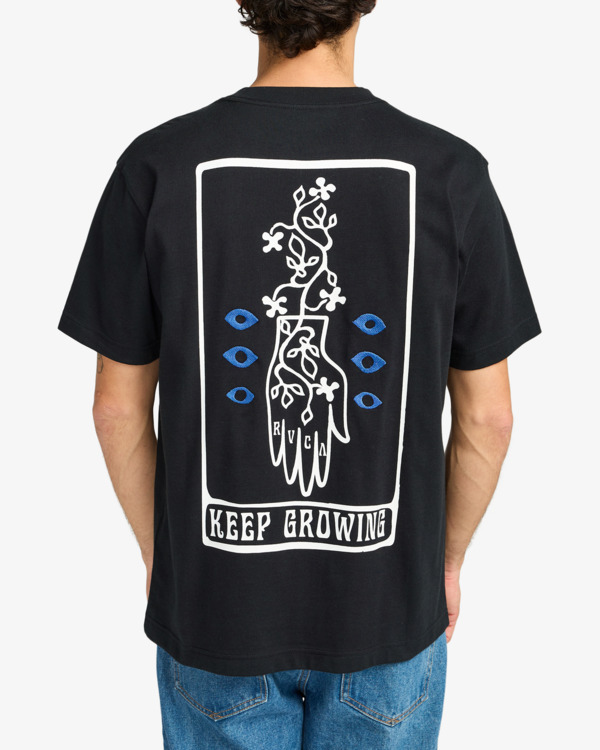 Camiseta RVCA Keep Growing - Black (BLK)