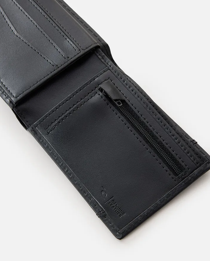 Cartera Rip Curl Stashed All Day (RFID) - Black