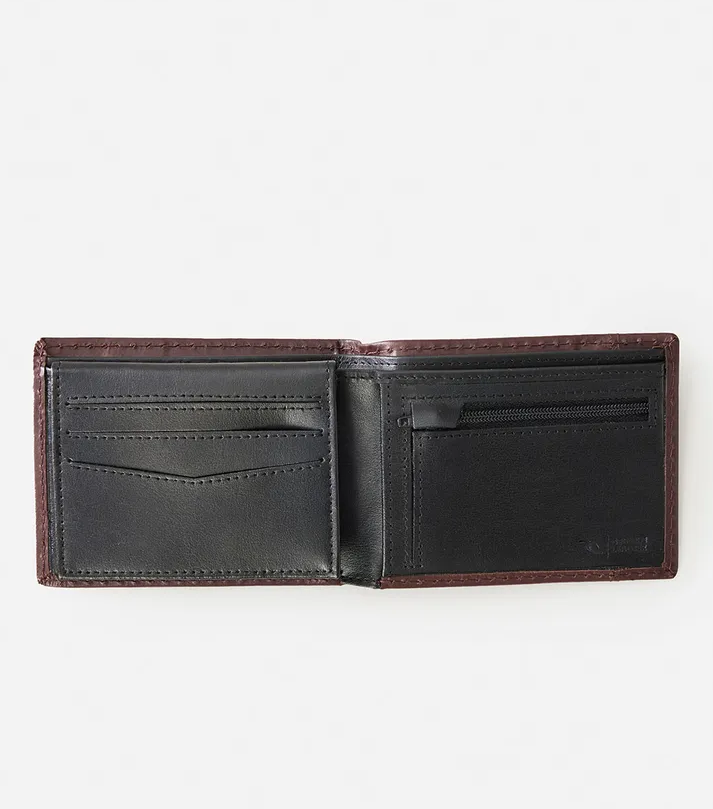 Cartera Rip Curl Stashed All Day (RFID) - Cognac