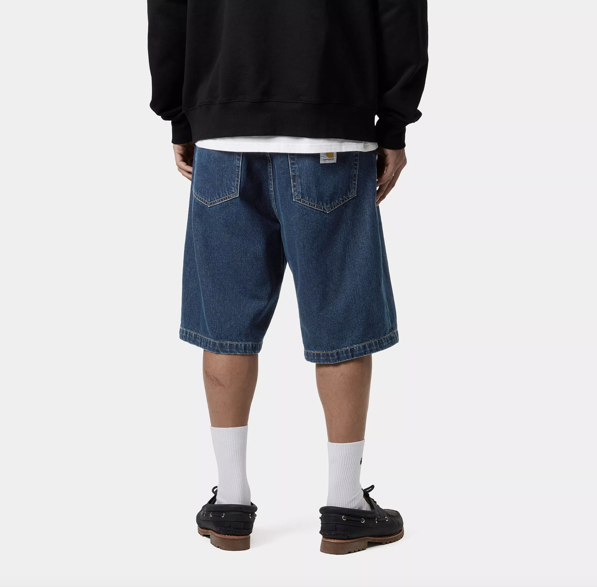 Pantalón Corto carhartt WIP Landon - Blue (stone Washed)