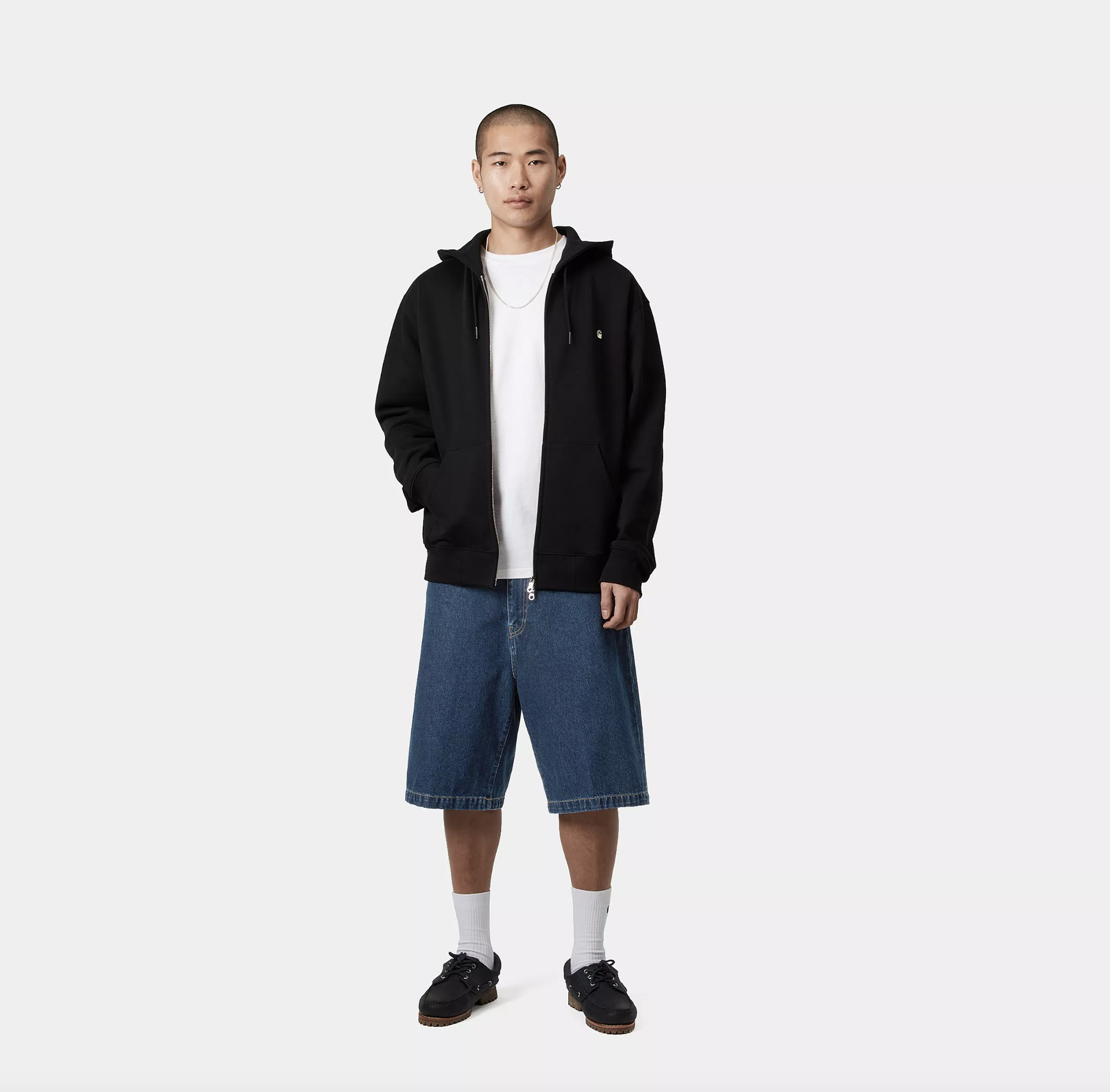 Pantalón Corto carhartt WIP Landon - Blue (stone Washed)