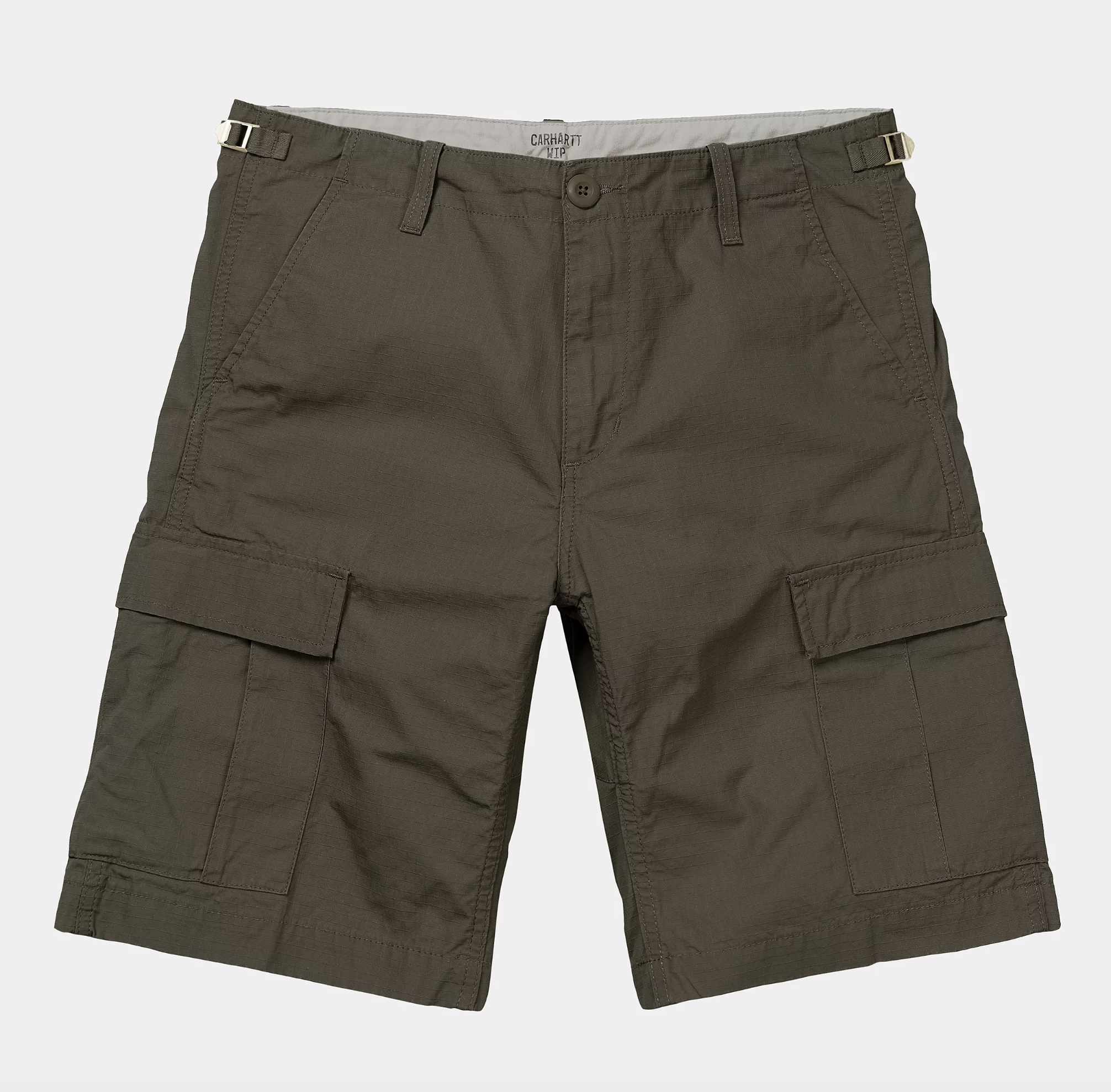 Pantalón Corto Carhartt WIP Aviation - Cypress (rinsed)