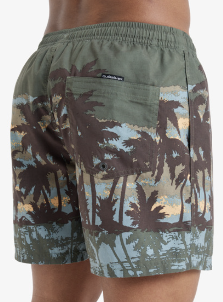 Bañador Quiksilver Everyday Straight 15&quot; - Grape Leaf Tropicamo