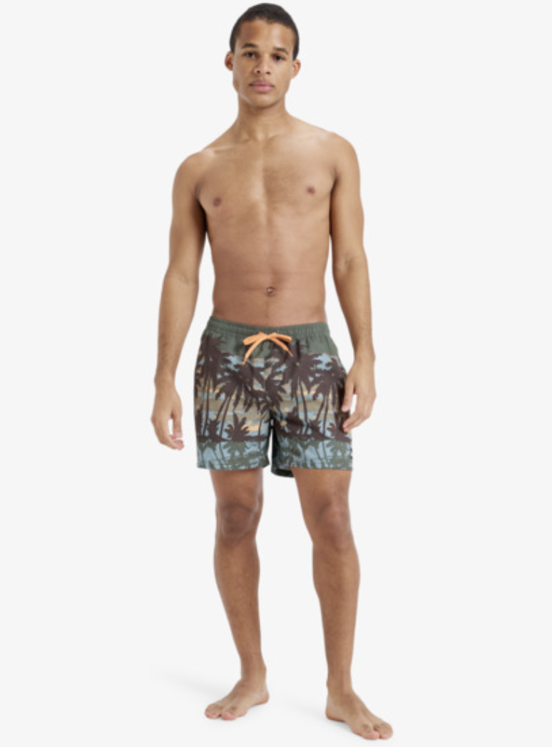 Bañador Quiksilver Everyday Straight 15&quot; - Grape Leaf Tropicamo