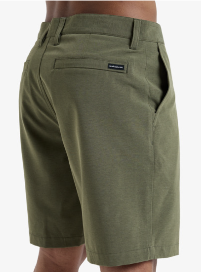 Pantalón Corto Híbrido Quiksilver Union Heather Amph 19&quot; - Grape Leaf (Cre0)