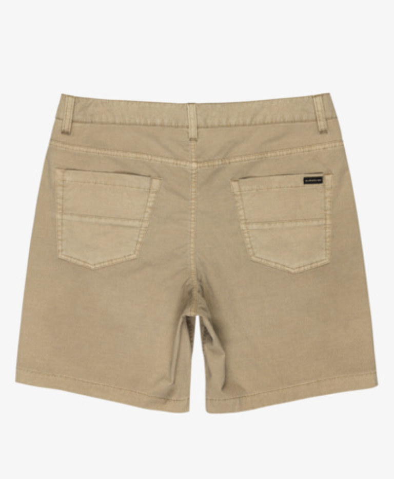 Pantalón Corto Híbrido Quiksilver Nelson Surfwash 18&quot; - Khaki (Cjz0)
