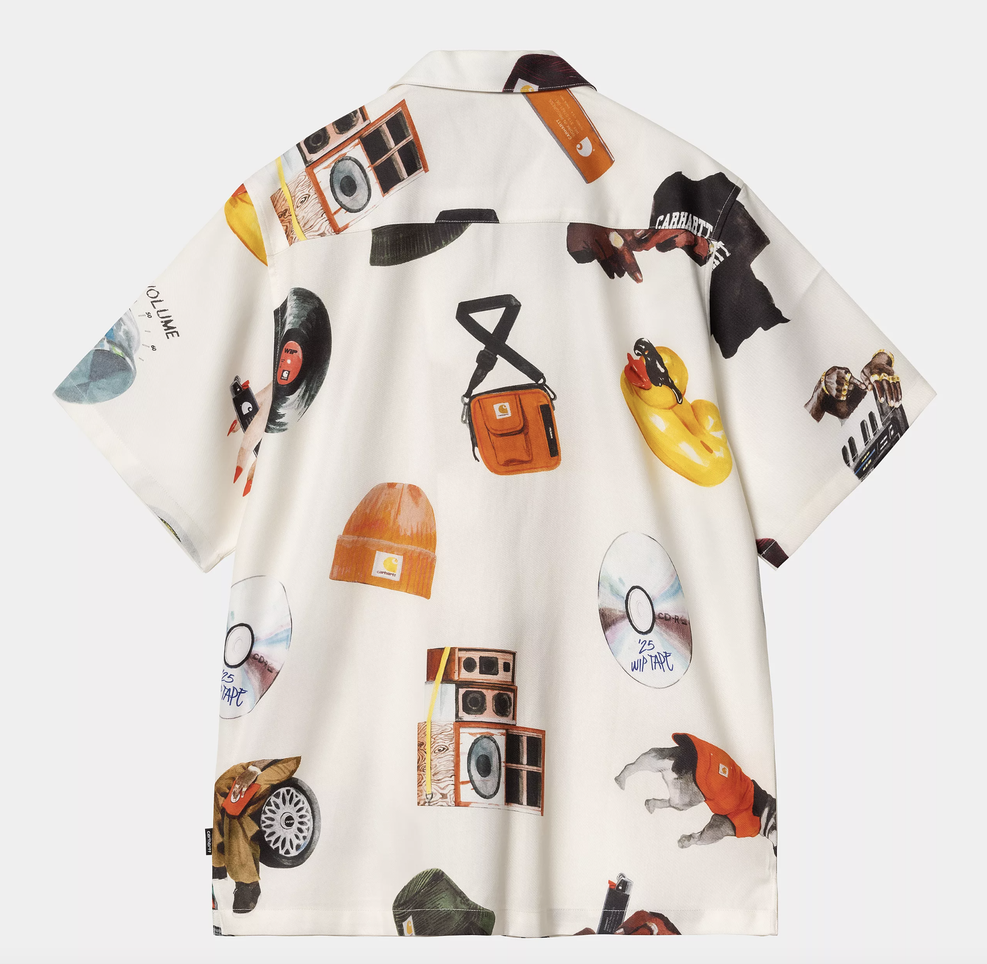 Camisa Carhartt WIP Jacob Rochester - Jacob Rochester Print/Wax