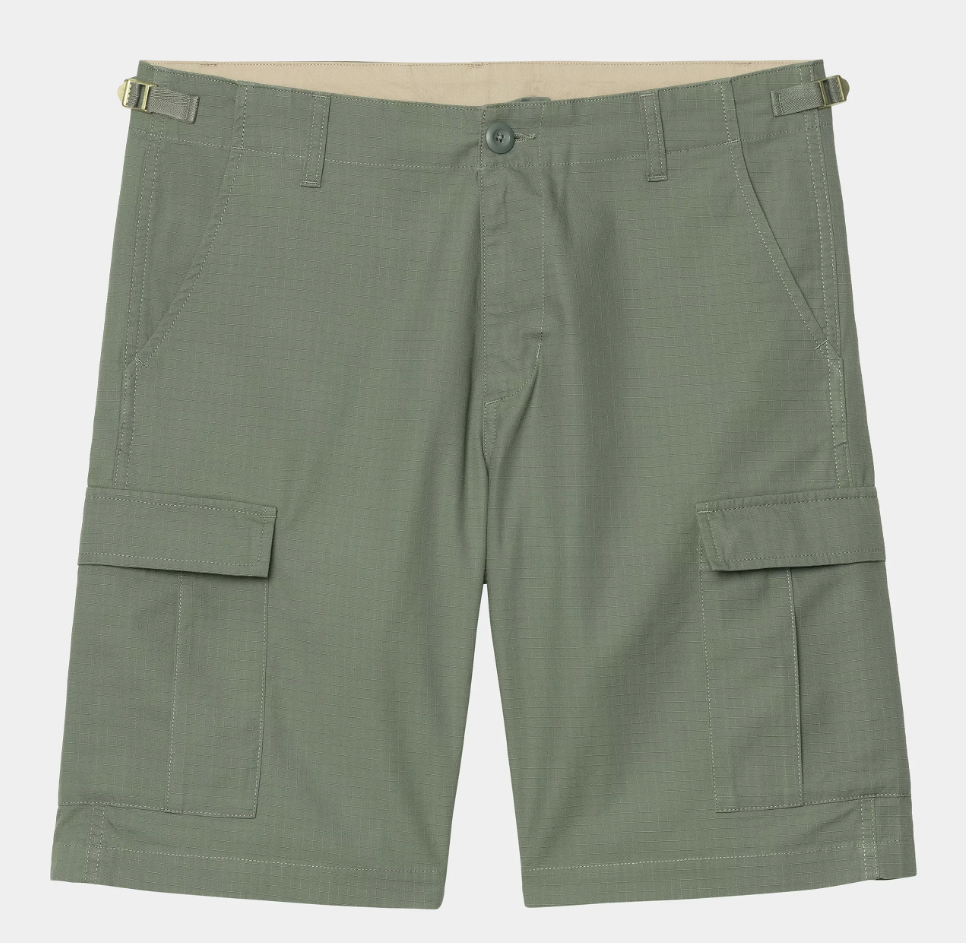 Pantalón Corto Carhartt WIP Aviation - Park (rinsed)