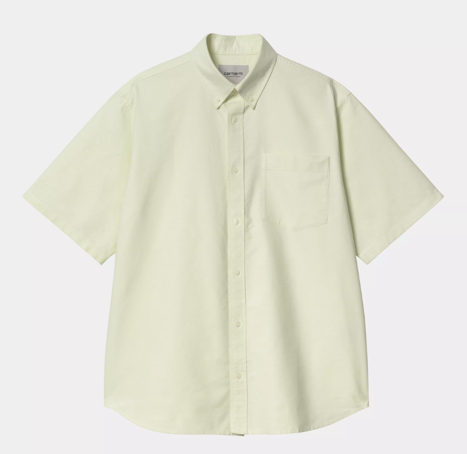 Camisa Carhartt WIP Braxton - Air Green/ Wax