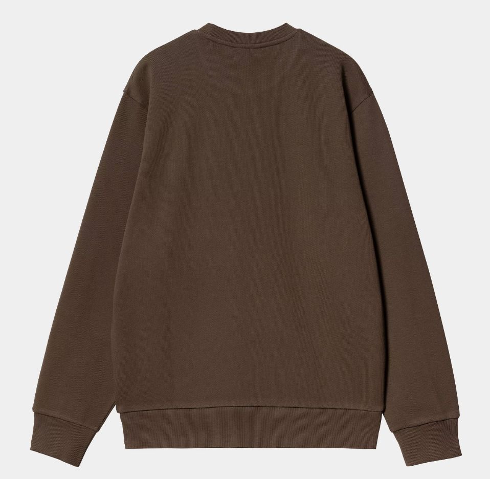 Sudadera Carhartt WIP Script Embroidery - Liberica/Air Sky