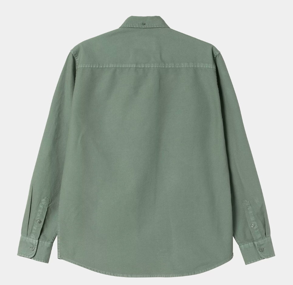 Camisa Carhartt WIP Bolton - Park (garment dyed)